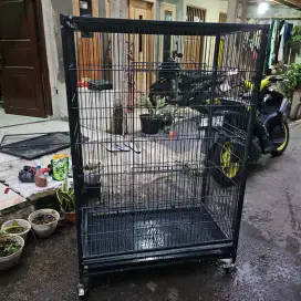 Kandang Octagon Cat 10 Like New Bekas Second Kucing Burung Anjing