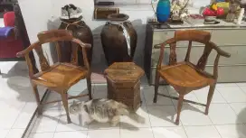 KURSI TERAS JATI JADOEL ANTIK