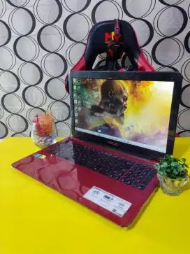 Laptop RENDER Gaming & Design ASUS X555LJ-305 slim Merah Meriah