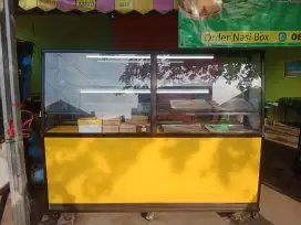 Jual etalase almunium