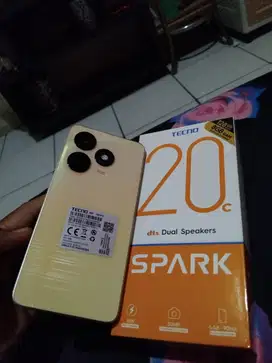 Tecno 20C Spark Ram 4+4/128 Fullset Nominus