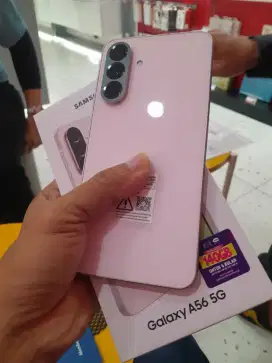 SAMSUNG BALAXY A56 PINK CASHBACK 500RB DAN FREE UPGRADE MEMORY