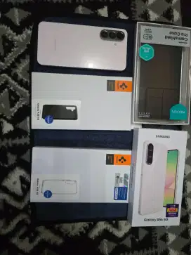 Samsung A56 Belum 1 Bulan 8/256gb Pink Like New 99% Mulus pwollll