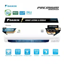 AC Daikin Premium Inverter 1PK FTKM25SVM4 Low Watt