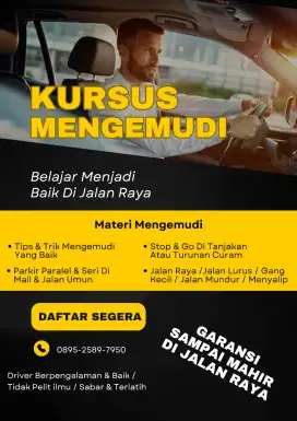 Kursus Stir Mobil Matic