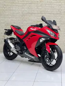 Perfect Condition!!Kawasaki Ninja 250 Fi 2015 Red Plat Jatim-Mustika