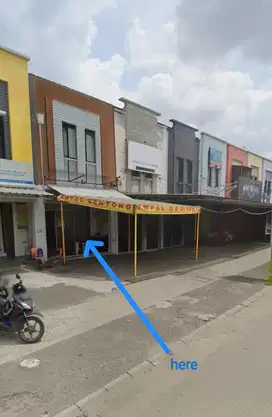 Dijual ruko Permata Niaga hadap jalan raya di Taman Royal Tangerang