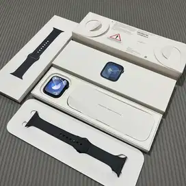 Apple Watch Series 9 45mm iBox Like New Fullset Original - Midnight