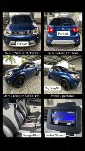 Suzuki Ignis GX M/T 2020 Kondisi Istimewa