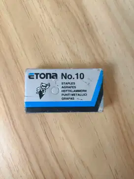 Isi Staples Merk Estona No. 10 isi 1000 Pcs