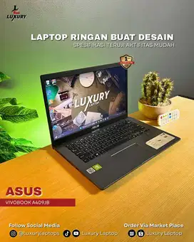 LAPTOP ASUS VIBOBOOK A409JB CORE I5 NVIDIA MX110 JUAL MURAH CEPET BU