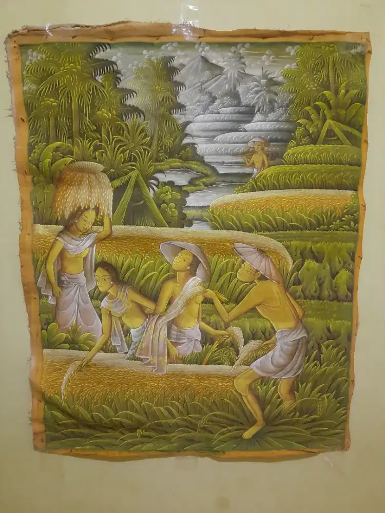 Lukisan pajangan dari bali