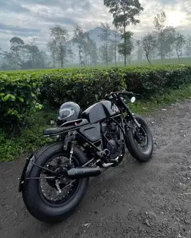 Yamaha Scorpio Bratstyle Caferacer Full Custom