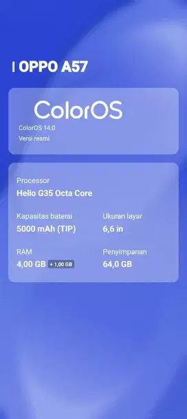 Jual hp oppo A57