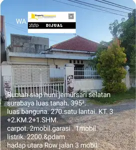 1.DIJUAL RUMAH JEMURSARI SELATAN MURAH BU DEKAT JEMURSARI