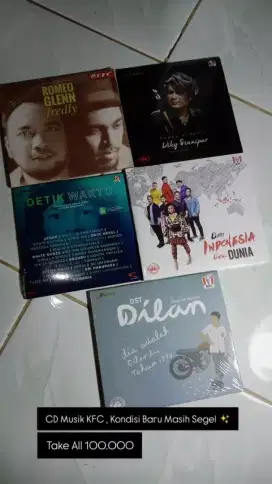 CD Musik KFC Sepaket Segel