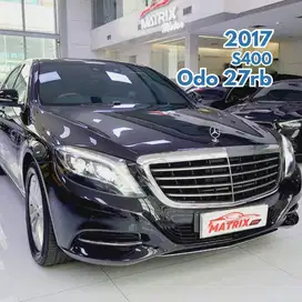 Mercedes Benz S400 2017 NIK 2016 W222 Black on Black Mercy S 400 Hitam