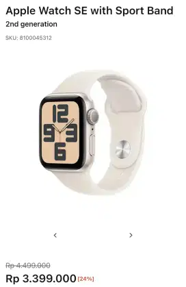 Credit Apple Watch 40MM Ibox