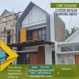 Jual rumah 2 lantai nuansa vila di Ngamprah kbb dekat exit tol pdlrng