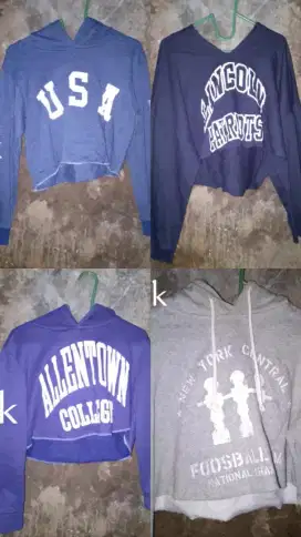 Hoodie cropp 35k