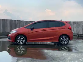 Honda Jazz RS CVT 2019 AT Automatic Orange Black Top Genap Cash