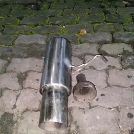 Knalpot stainless custom 2.5 inch