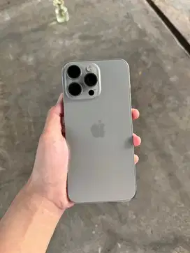 iPhone 15 Pro Max 256gb Natural Titanium iBox Garansi On Juni 2025