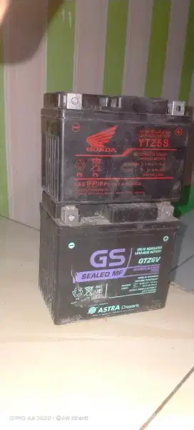 Aki bekas motor