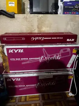 KYB excel-g original depan belakang 1 set