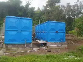 Rooftank tangki air panel fiberglass