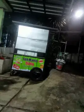 Gerobak es teh solo