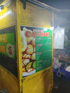 Jaga di pasar malam cni