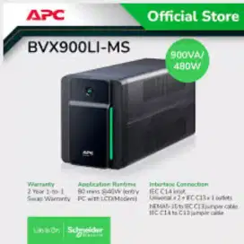 UPS APC BVX900LI-MS (900 VA / 480W)