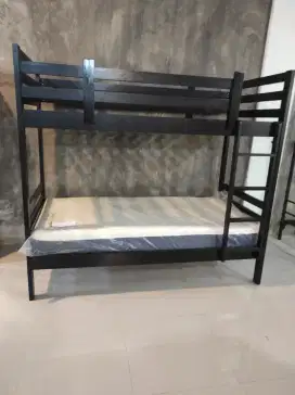 Bunk Bed 2 Tingkat Kayu
