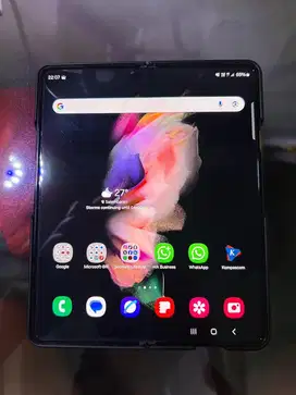 JUAL SAMSUNG Z FOLD 3 256 GB MULUS