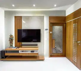 Partisi , Sekat ruangan , Backdrop tv