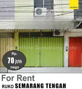 Ruko Jl Pringgading tengah kota cocok untuk kuliner atau usaha lain