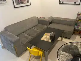 Sofa L Putus, sofa modern, sofa minimalis, sofa bekas