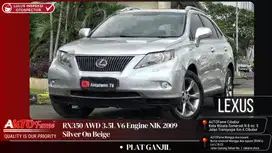 Lexus RX350 AWD 3.5L V6 Engine NIK 2009 Silver On Beige Full Spec