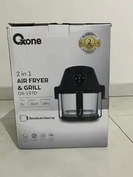 OXONE 2in1 AIR FRYER & GRILL OX-197D