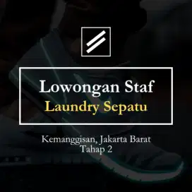Lowongan Laundry Sepatu