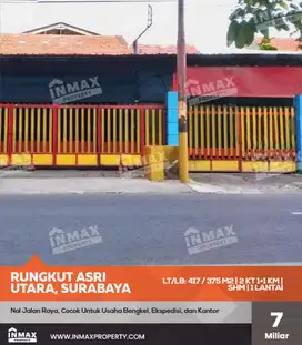Ruang Usaha Di Raya Rungkut Asri Utara Surabaya, Cocok Utk Semua Usaha