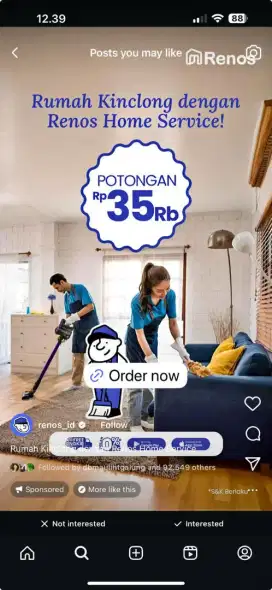 Jasa cleaning two sisters