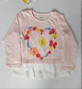 Kaos Sablon Anak Perempuan Malwee – Nyaman & Stylish untuk Si Kecil