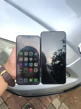 iphone X 64gb + vivo y91c