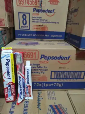 Pepsodent free sikat gigi
