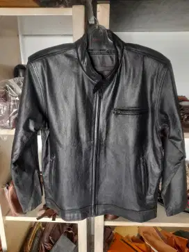 Jaket kulit domba asli