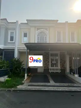 Rumah cluster la seine JGC luas 119m2 hadap timur.