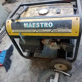 Saya nerima genset rusak atau padam