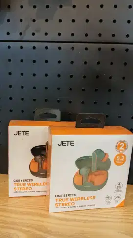 JETE TWS CS5 Bluetooth ENC with 4 Mic JETE BT 5.3 IPX4 Playtime 20H